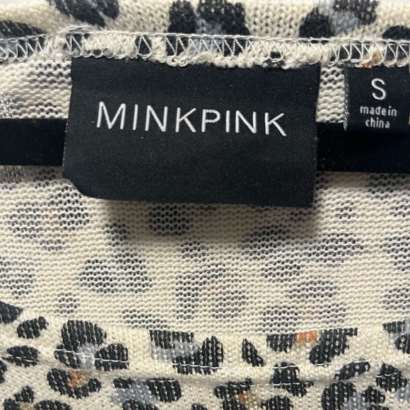 Leopard knit pocket tshirt - Picture 2 of 4